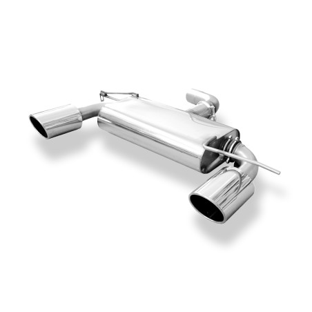 Seat Altea 5P Silenziatore posteriore con uscite destra e sinistra (duplex)x76 Tipo 17 (Cod. F-SE080