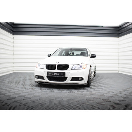 SPLITTER ANTERIORE V.1 for BMW 3 berlina / Touring M-Pack E90 / E91 Facelift (Cod. M-BM-3-91F-MPACK-