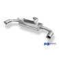 VW Golf 6 – 1,8l TFSI/ GTD Silenziatore posteriore con uscite destra e sinistra - (Cod. F-VW055095