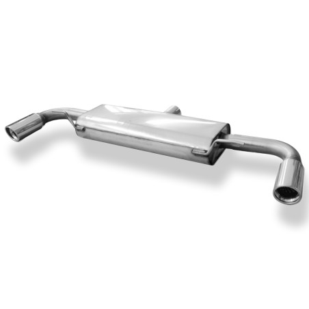 Audi TT 8J – Turbo Silenziatore posteriore destra e sinistra – 1x90 Tipo 17 (Cod. F-AU091015-151