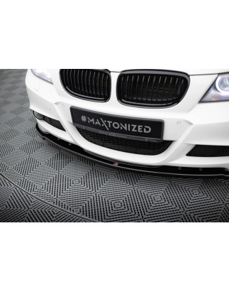 SPLITTER ANTERIORE V.1 for BMW 3 berlina / Touring M-Pack E90 / E91 Facelift (Cod. M-BM-3-91F-MPACK-