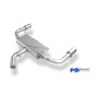 VW Beetle Tipo 16 Silenziatore posteriore con uscite destra e sinistra (duplex) – 1x100 tipo (Cod.