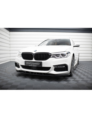 SPLITTER ANTERIORE V.1 for BMW 5 M-Pack / M550d / M550i G30/ G31 M-Pack (Cod. M-BM-5-G30-MPACK-FD1G)