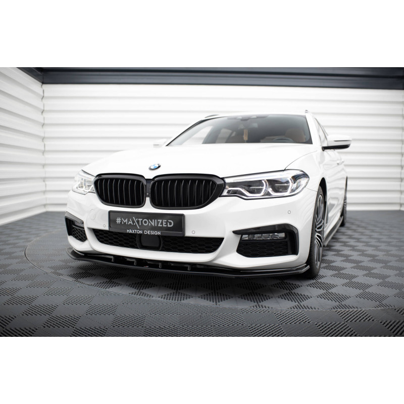 SPLITTER ANTERIORE V.1 for BMW 5 M-Pack / M550d / M550i G30/ G31 M-Pack (Cod. M-BM-5-G30-MPACK-FD1G)