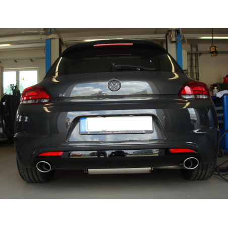 VW Scirocco – 13 – R bumper Silenziatore posteriore con uscite destra e sinistra - (Cod. F-VW033