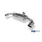 VW Scirocco – 13 – R bumper Silenziatore posteriore con uscite destra e sinistra - (Cod. F-VW033