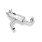 Seat Leon 5F Silenziatore posteriore con uscite destra e sinistra (duplex) – 1x100 Tipo 25 (Cod. F