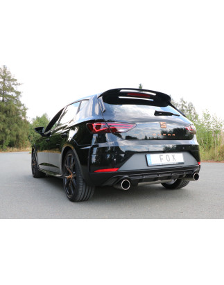 Seat Leon 5F Cupra R Silenziatore posteriore destra e sinistra – 1x100 tipo (Cod. F-SE042255-053)