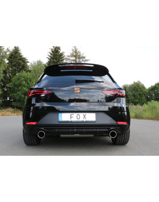 Seat Leon 5F Cupra R Silenziatore posteriore destra e sinistra – 1x100 tipo (Cod. F-SE042255-053)