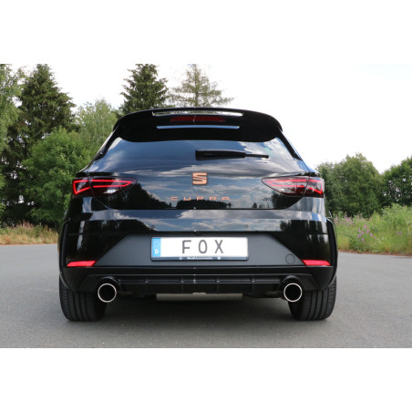 Seat Leon 5F Cupra R Silenziatore posteriore destra e sinistra – 1x100 tipo (Cod. F-SE042255-053)