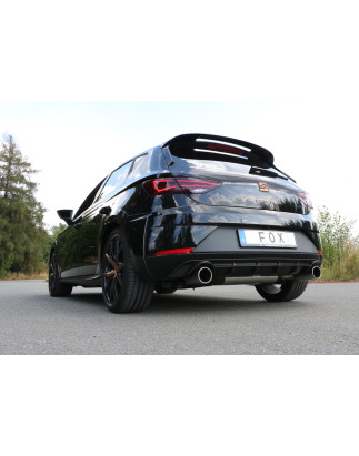 Seat Leon 5F Cupra R Silenziatore posteriore destra e sinistra – 1x100 tipo (Cod. F-SE042255-053)
