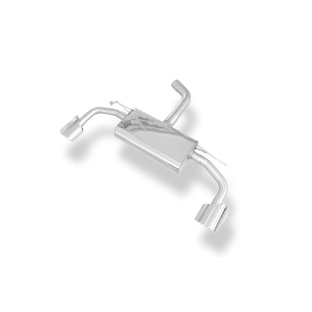 Seat Leon 5F Cupra Silenziatore posteriore destra e sinistra – 140x90 Tipo 4 (Cod. F-SE042165-751)