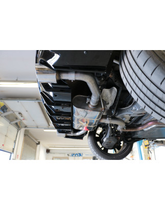 VW Golf VIII GTE Silenziatore posteriore destra e sinistra – 1x100 Tipo 25 (Cod. F-VW057005-293)