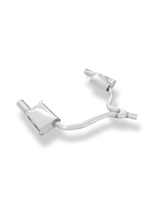 Audi A4 quattro B9 Silenziatore posteriore destra e sinistra – 1x100 Tipo 16 (Cod. F-AU121003-133)
