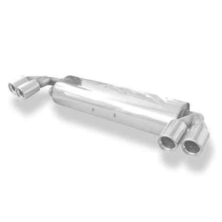 MG TF Silenziatore posteriore con uscite destra e sinistra (duplex)x76 Tipo 13 destra e sinistra (Co