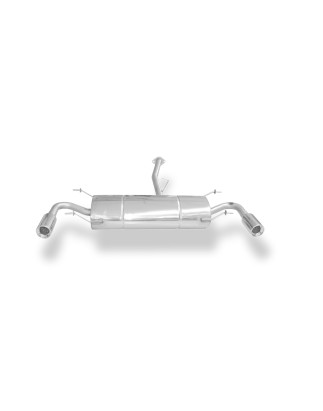 Mazda RX8 Silenziatore uscita posteriore destra e sinistra – 1x90 Tipo 1 (Cod. F-MA110003-071)