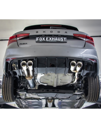 Skoda Fabia PJ Silenziatore posteriore uscita destra/sinistra – 2x90 Tipo 25 destra/sinistra (Cod.