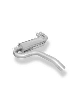 Audi Urquattro Silenziatore posteriore Ø76mm – 2x76 Tipo 14 (Cod. F-AU010058-088)