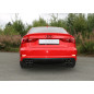 Audi A3 – 8V berlina "con S-Line oder S3 paraurti" silenziatore posteriore (Cod. F-AU052075-130S)