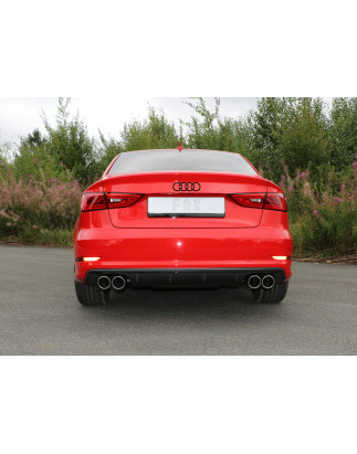 Audi A3 – 8V berlina "con S-Line oder S3 paraurti" silenziatore posteriore (Cod. F-AU052045-130S)