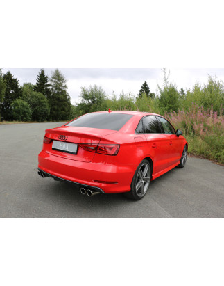 Audi A3 – 8V berlina "con S-Line oder S3 paraurti" silenziatore posteriore (Cod. F-AU052045-130S)