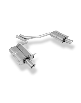 Audi A4 Tipo B7 Silenziatore posteriore destra e sinistra – 1x90 Tipo 25 con uscite destra e sinis