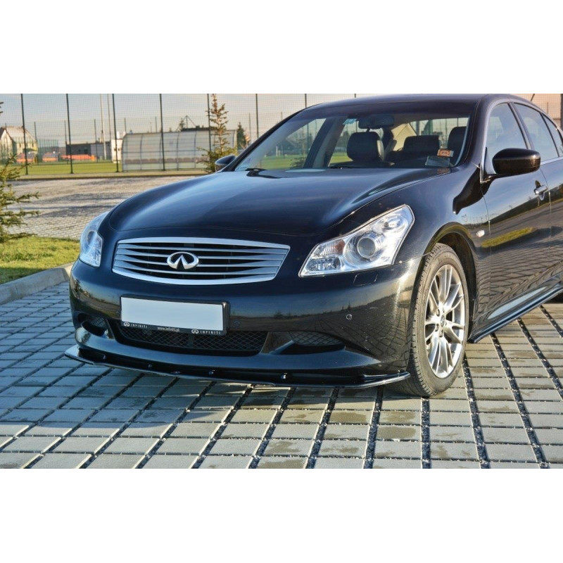 SPLITTER ANTERIORE V.1 Infiniti G37 berlina (Cod. M-IN-G37-S-FD1G)