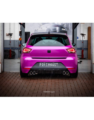 Seat Ibiza V – KJ Silenziatore posteriore senza valve finale destra/sinistra (Cod. F-SE024064-288)