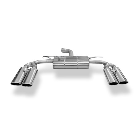 Audi A3 – GY berlina Silenziatore posteriore con uscite destra e sinistra (duplex)x11 (Cod. F-AU05