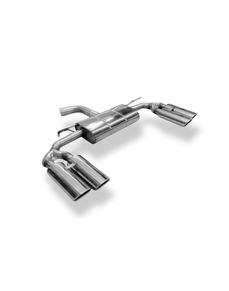 Audi A3 – GY berlina Silenziatore posteriore con uscite destra e sinistra (duplex)x11 (Cod. F-AU05