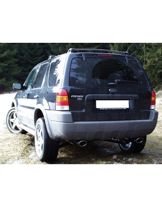 Mazda Tribute Tipo EP Silenziatore posteriore destra e sinistra – 115x85 tipo (Cod. F-MA150001-367