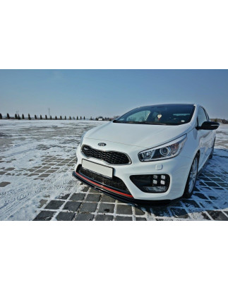 SPLITTER ANTERIORE V.1 KIA CEE'D / PRO CEE'D GT MK2 (Cod. M-KI-CE-2-GT-FD1G)
