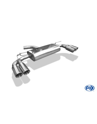 Audi A3 – 8V 3 porte Silenziatore posteriore – 2x80 Tipo 25 destra e sinistra (Cod. F-AU052135-2