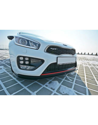 SPLITTER ANTERIORE V.1 KIA CEE'D / PRO CEE'D GT MK2 (Cod. M-KI-CE-2-GT-FD1G)