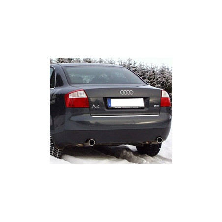 Audi A4 Tipo B6 Silenziatore posteriore destra e sinistra – 1x90 Tipo 17 con uscite destra e sinis