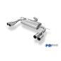 VW Touran Cross GTD Silenziatore posteriore con uscite destra e sinistra (duplex)x76 ty (Cod. F-VW15