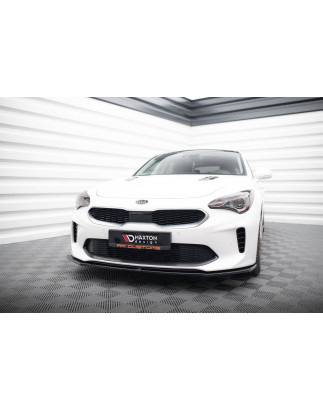 SPLITTER ANTERIORE V.1 Kia Stinger GT / GT-Line / Standard Mk1 (Cod. M-KI-ST-1-GT-FD1G)