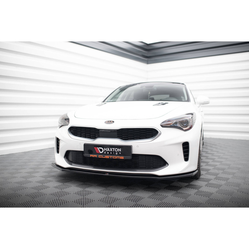 SPLITTER ANTERIORE V.1 Kia Stinger GT / GT-Line / Standard Mk1 (Cod. M-KI-ST-1-GT-FD1G)