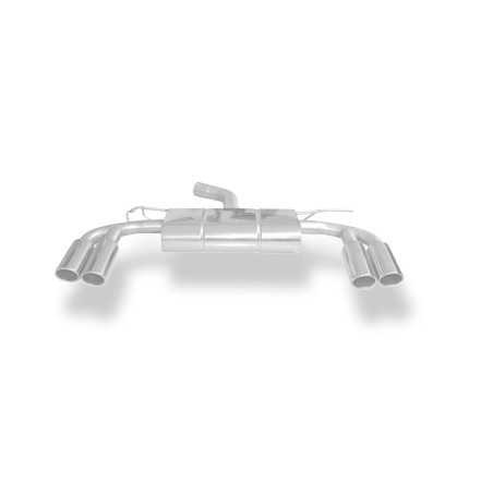Audi A3 – 8V Sportback Silenziatore posteriore con uscite destra e sinistra (duplex)x88 (Cod. F-AU