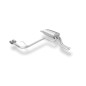BMW E46 330d/ 330xd Silenziatore posteriore con uscite destra e sinistra double fl (Cod. F-BM022194-