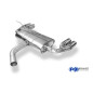 VW Golf V GTI/ GTD Silenziatore posteriore con uscite destra e sinistra (duplex)x76 ty (Cod. F-VW054
