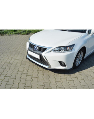 SPLITTER ANTERIORE V.1 Lexus CT Mk1 Facelift (Cod. M-LE-CT-1F-H-FD1G)