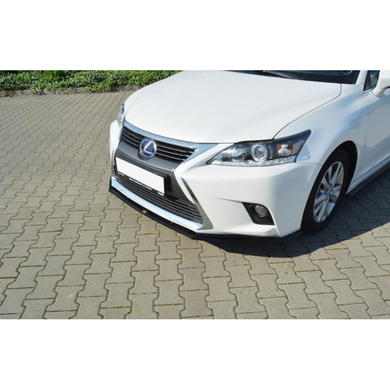 SPLITTER ANTERIORE V.1 Lexus CT Mk1 Facelift (Cod. M-LE-CT-1F-H-FD1G)