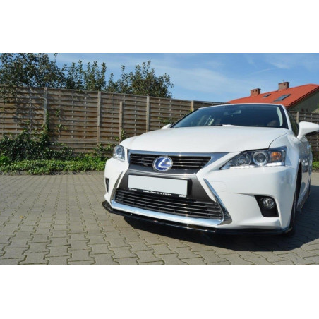 SPLITTER ANTERIORE V.1 Lexus CT Mk1 Facelift (Cod. M-LE-CT-1F-H-FD1G)