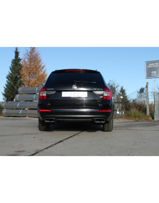 Skoda Octavia 5E 4x4 Silenziatore posteriore destra e sinistra – 220x80 tipo (Cod. F-SK062033-750)