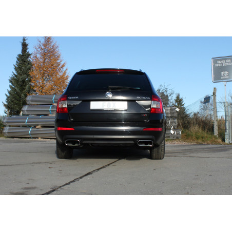 Skoda Octavia 5E 4x4 Silenziatore posteriore destra e sinistra – 220x80 tipo (Cod. F-SK062033-750)