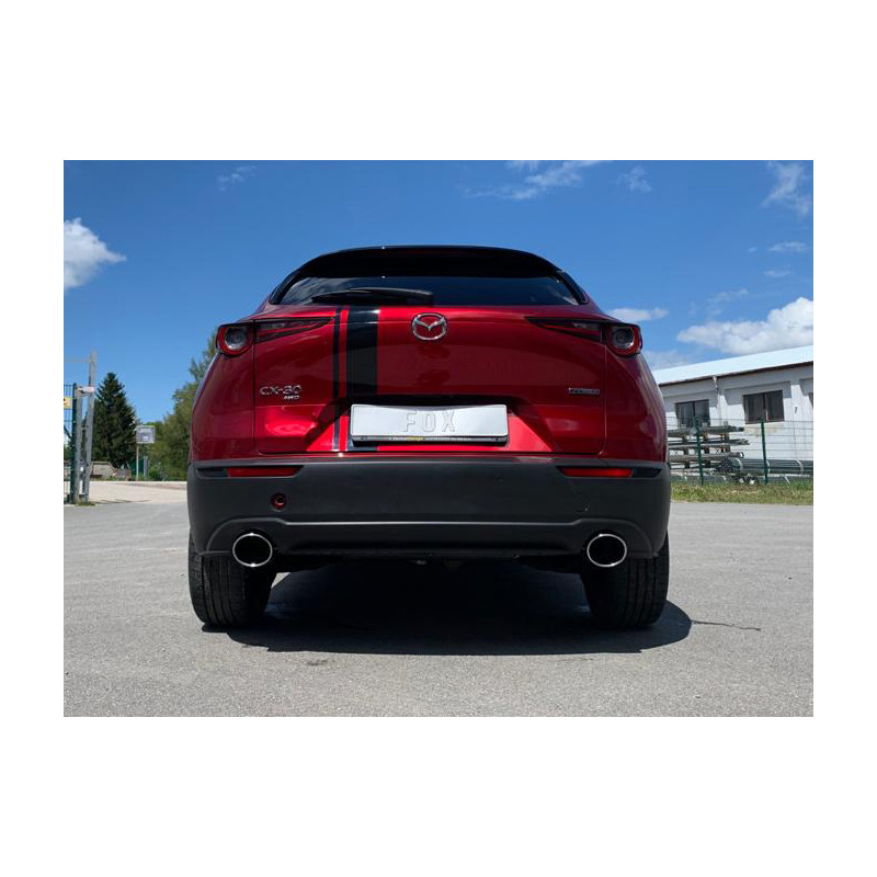 CX30 X180 AT AWD Silenziatore posteriore – 129x106 Tipo 32 destra e sinistra (Cod. F-MA240005-349)