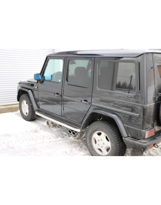 Mercedes G-Klasse G500 – 463 (con Trittbrett) Silenziatore posteriore (Cod. F-MB050042-462)