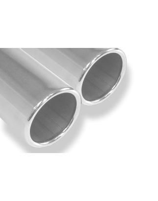 VW Touran Cross TSI Silenziatore posteriore con uscite destra e sinistra (duplex)x76 ty (Cod. F-VW15