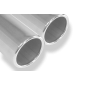 VW Touran Cross TSI Silenziatore posteriore con uscite destra e sinistra (duplex)x76 ty (Cod. F-VW15